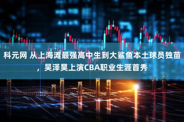 科元网 从上海滩最强高中生到大鲨鱼本土球员独苗，吴泽昊上演CBA职业生涯首秀