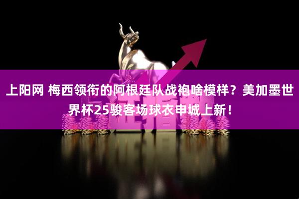 上阳网 梅西领衔的阿根廷队战袍啥模样？美加墨世界杯25骏客场球衣申城上新！